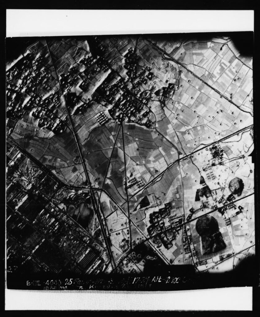 米国戦略爆撃調査団文書_空爆後_天神山古墳