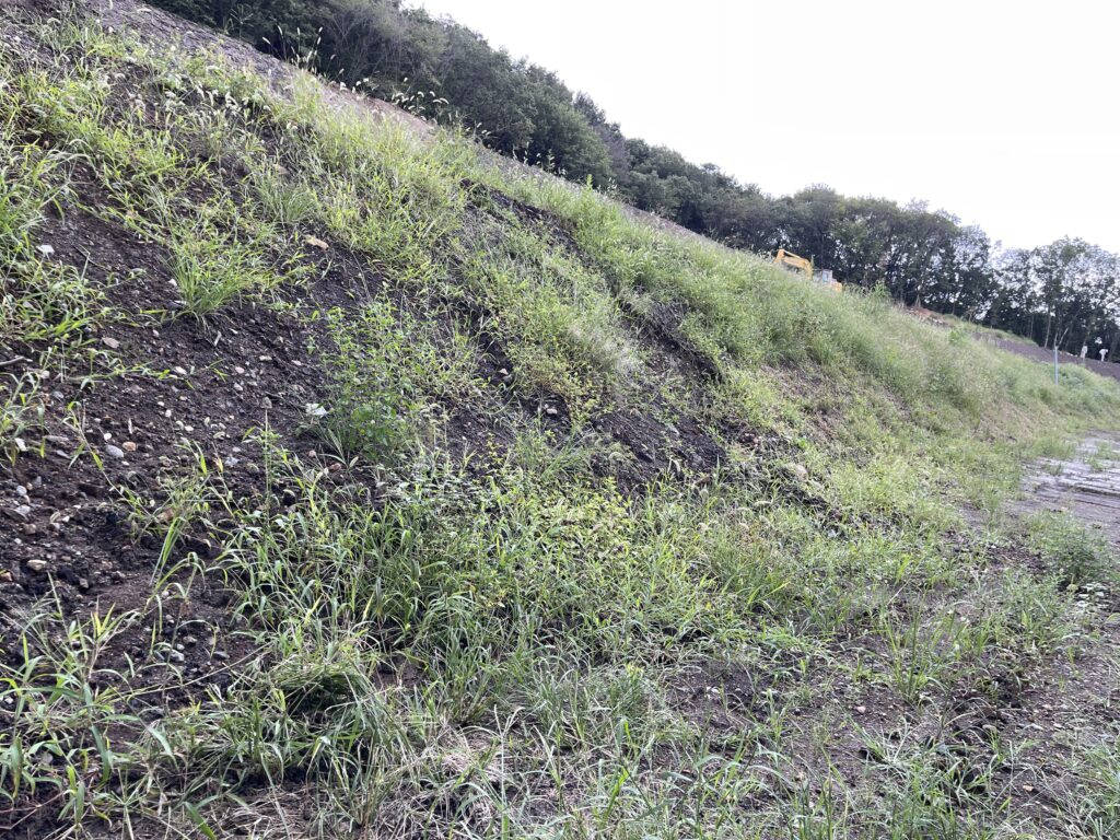 2021年9月5日 東金井 危険な切土・盛土
