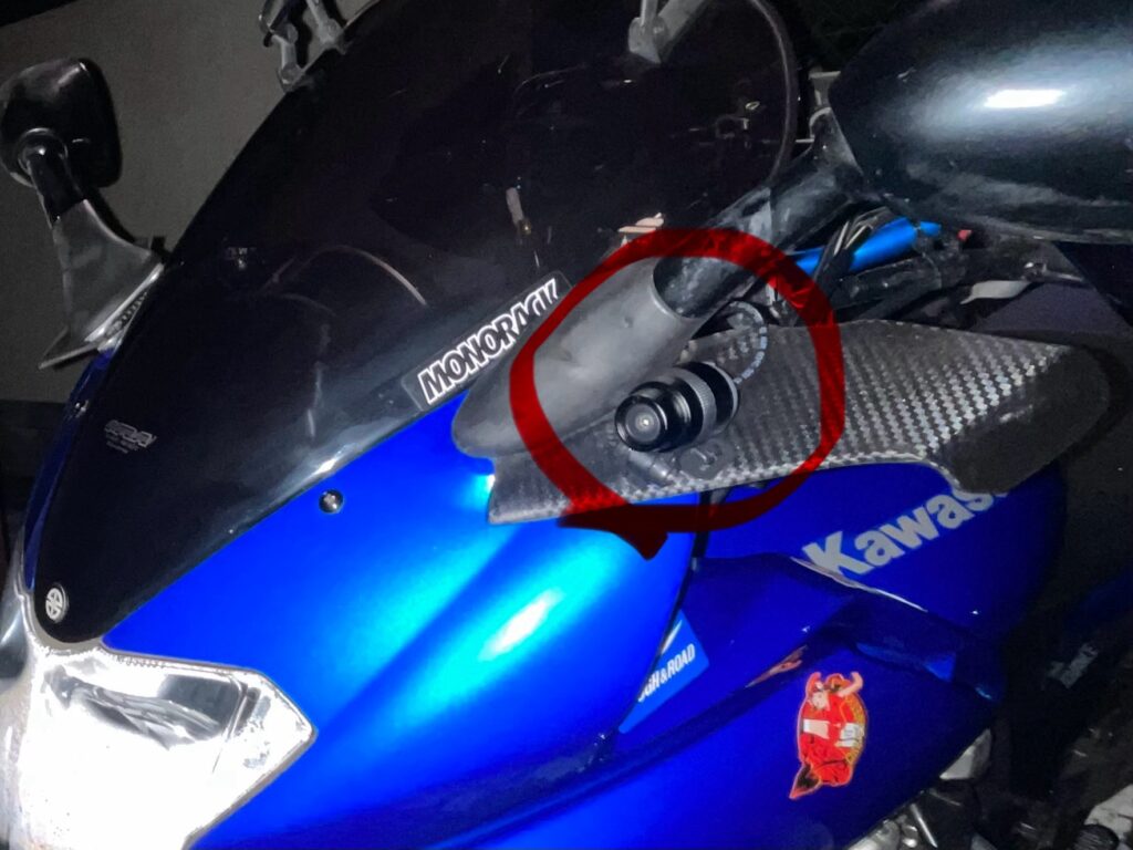 ドラレコ Mio802WD フロントカメラ