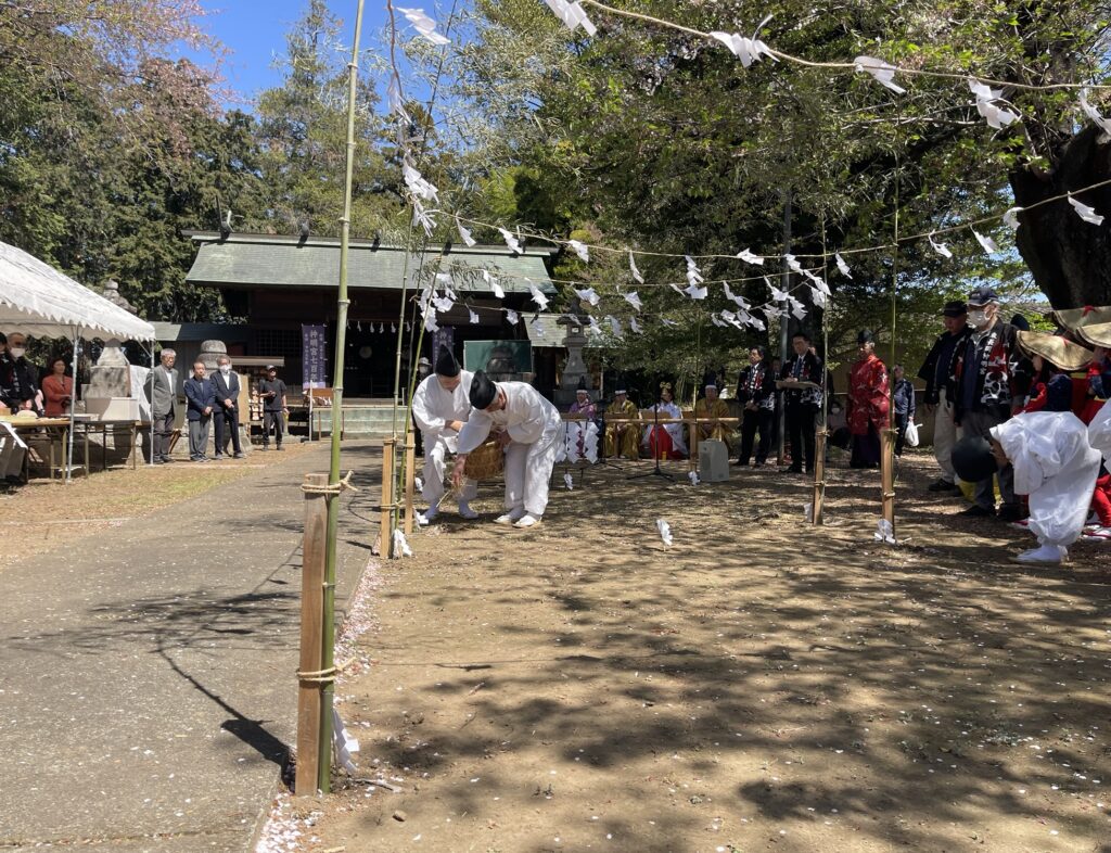 東長岡神明宮お田植祭 2026年4月12日
