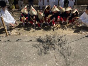 東長岡神明宮お田植祭　2026年4月12日