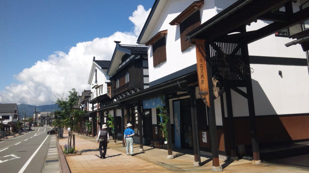 2013韮川休泊共産党後援会バス旅行　塩沢宿