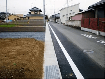 下小林団地 雨水・排水対策 完了後　2014年3月28日