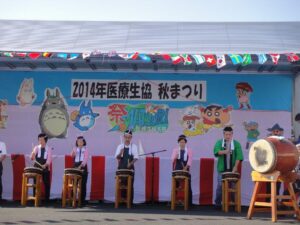 2014太田協立診療所　秋まつり　石原お囃子　2014年10月19日