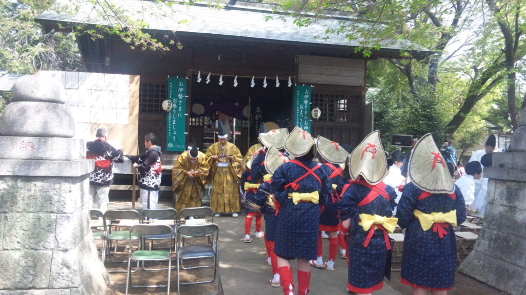 2013東長岡・神明宮　お田植祭