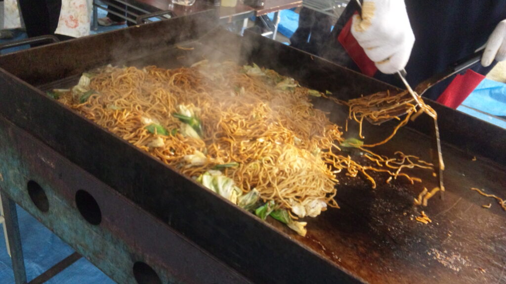 韮川ふれあいまつり2013 焼きそば