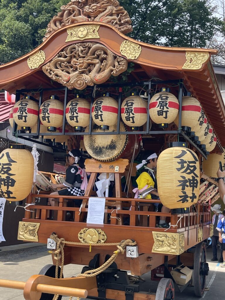 2026石原夏祭り　山車　子どもお囃子　7月11日