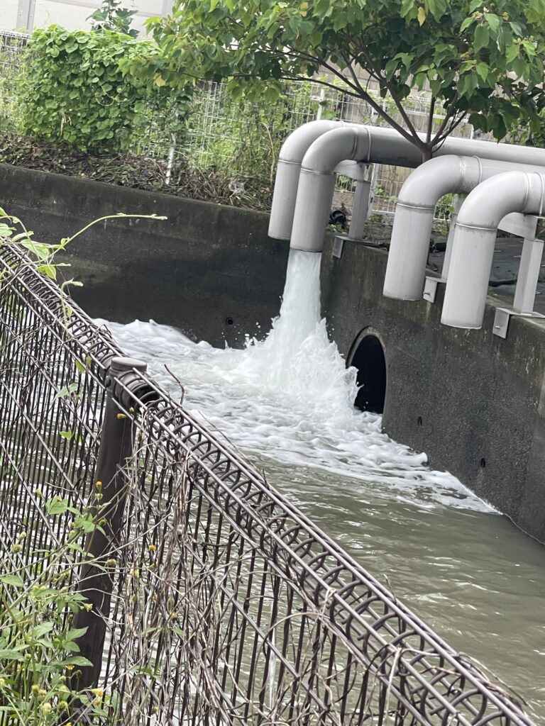 2026年7月17日豪雨 鶴巻川 7月18日