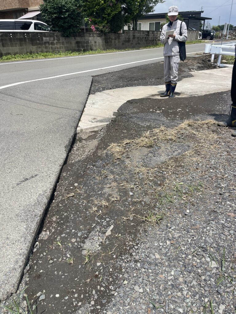 大雨冠水 藪塚町 西野公民館と周辺で 酒井宏明県議 2026年7月19日